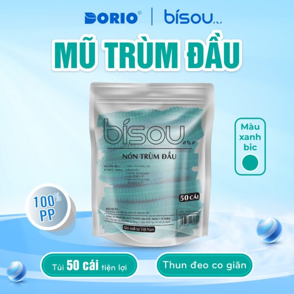 Nón Trùm Đầu Màu Trắng - Image 3