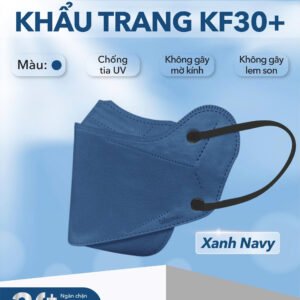 Khẩu Trang Chống Nắng KF30+ Màu Xanh Navy