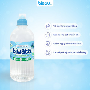 Nước Muối Sinh Lý Biwata 500ml
