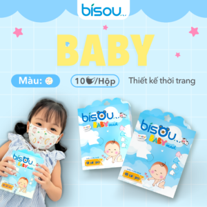 Khẩu Trang Em Bé 3D Màu Họa Tiết Trái Cây