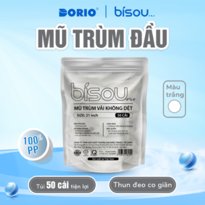 Nón Trùm Đầu Màu Trắng